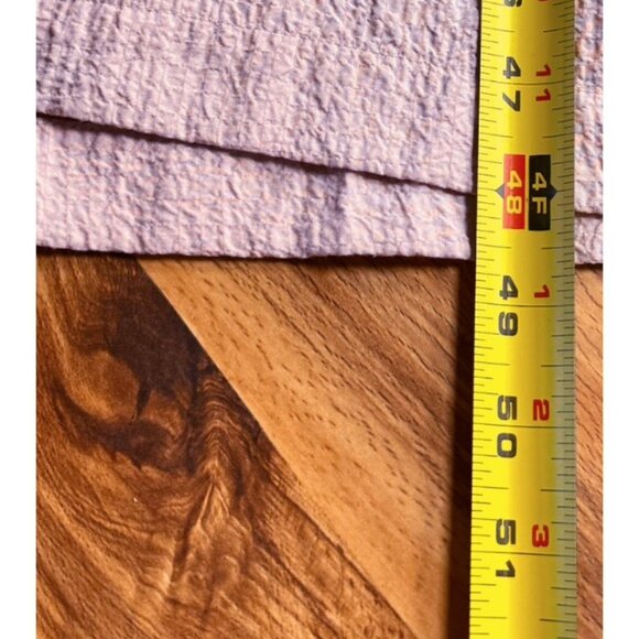 Calvin Klein MSRP $72 Tiered Midi Dress Soft Pink Drawstring Waist Flowy XL NEW - Picture 8 of 9